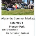 Alexandra Summer Markets - 2025/ 26