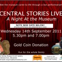 Central Stories Live - A Night at the Museum