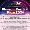 Alexandra Musical Society - Blossom Festival Show 2024 Auditions