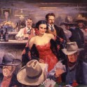 DUNSTAN HOUSE  GAMBLING SALOON NIGHT